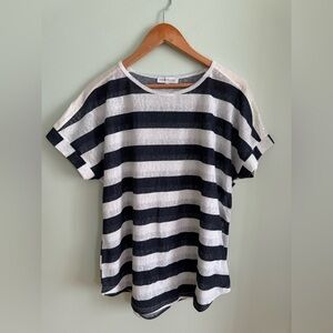 Marie Claire Striped Top